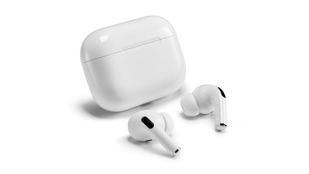 airpod with writings